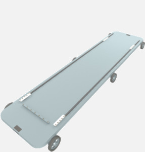 Hillaero METRO PALLET FAA certified mountable bracket for Air Ambulance Airmed Helicopter or Fixed Wing Aircraft ISO1